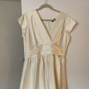 Retro Ivory Dress